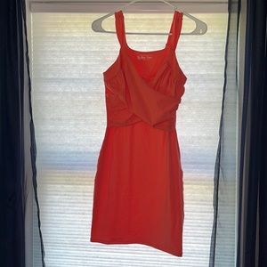Victoria’s Secret X-Small fitted summer bra top dress, Coral